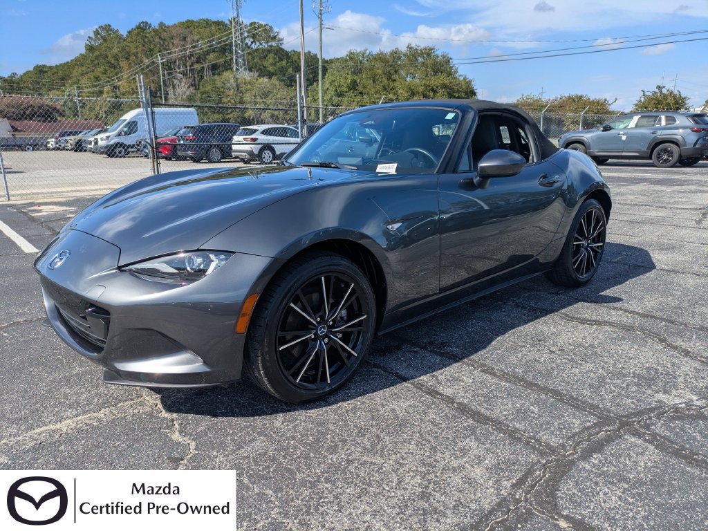 Certified 2024 MAZDA MX-5 Miata Grand Touring w/ Weather Package RWD image 9