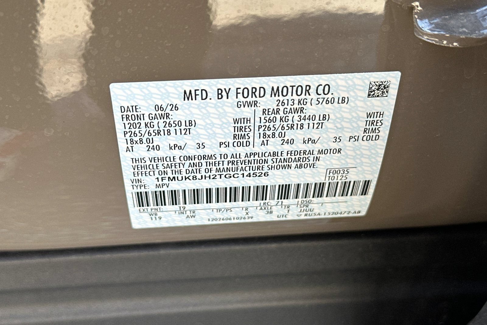 New 2026 Ford Explorer Tremor w/ Tremor Convenience Package AWD/4WD image 29