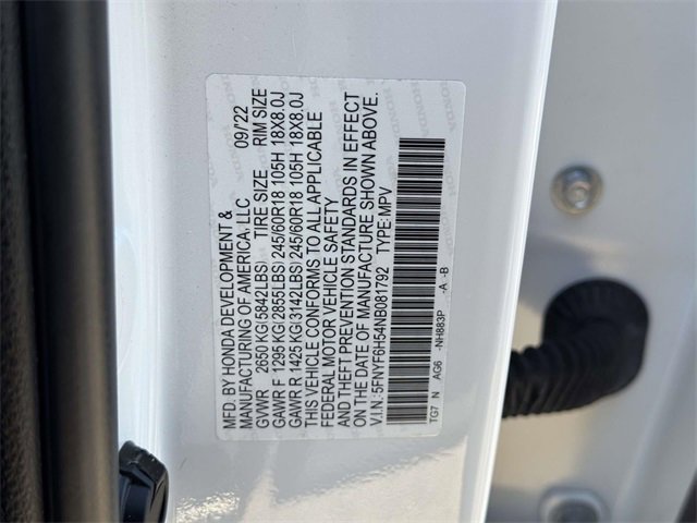 Used 2022 Honda Pilot EX-L image 17