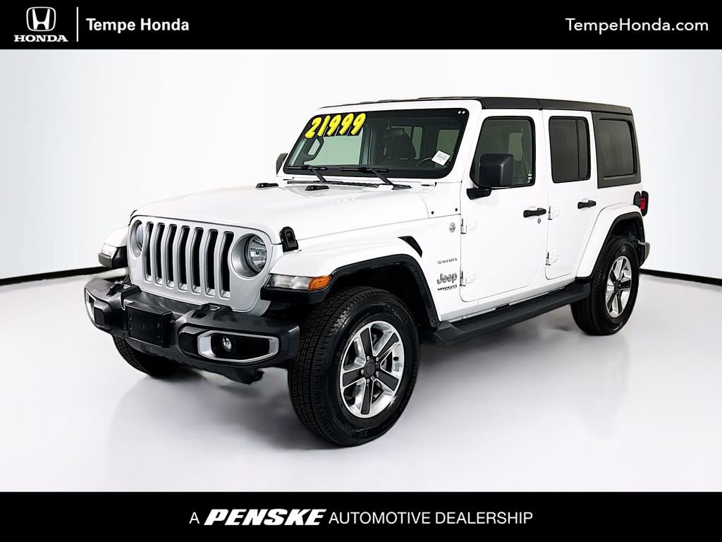 Used 2019 Jeep Wrangler Unlimited Sahara image 1