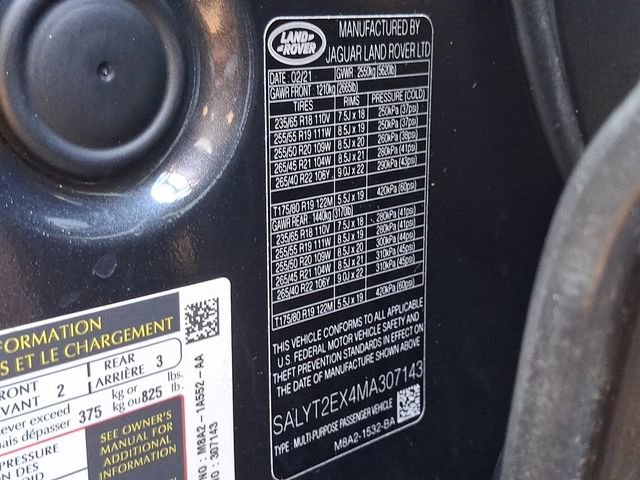 Used 2021 Land Rover Range Rover Velar R-Dynamic S image 27