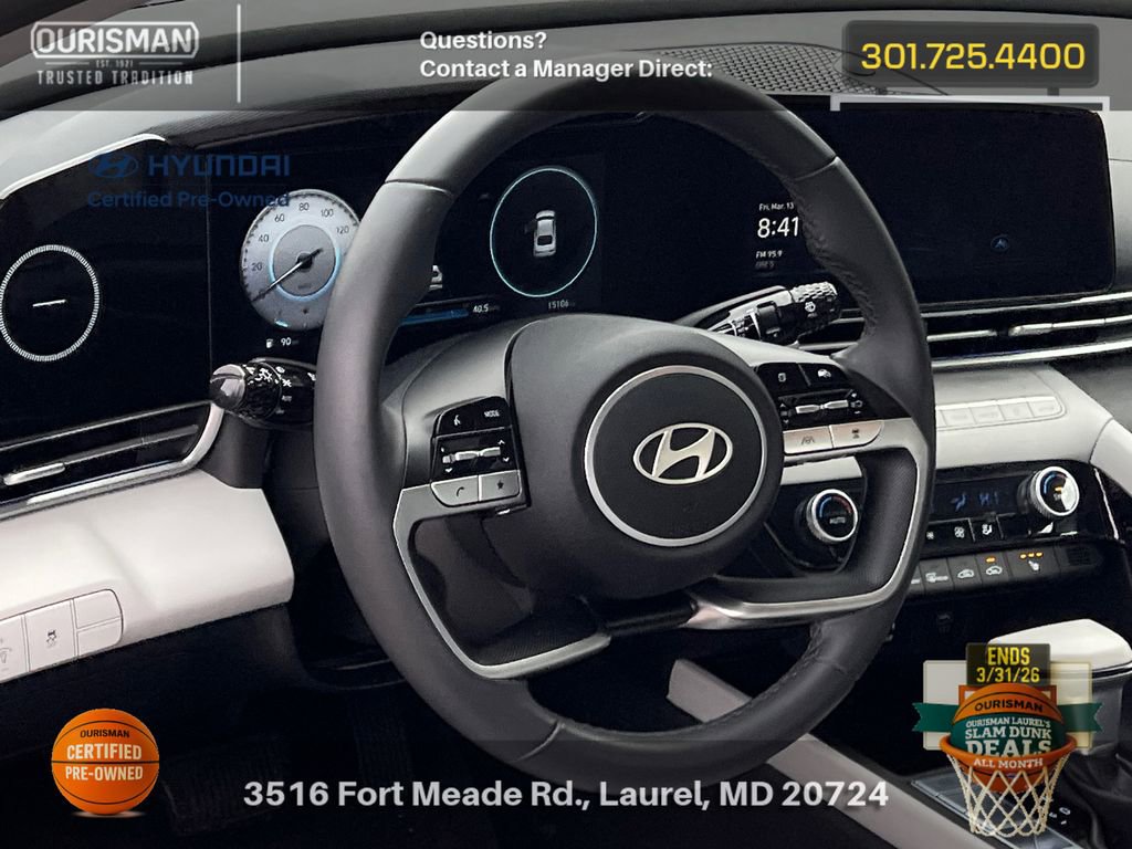 Certified 2025 Hyundai Elantra Limited image 9