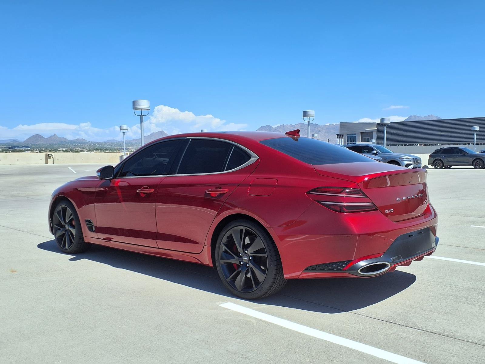 Certified 2023 Genesis G70 3.3T w/ Sport Prestige Package RWD image 4