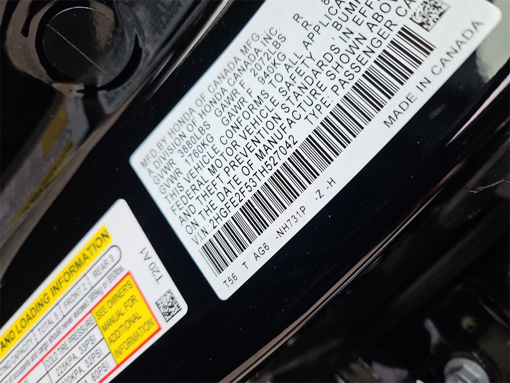 New 2026 Honda Civic Sport image 7