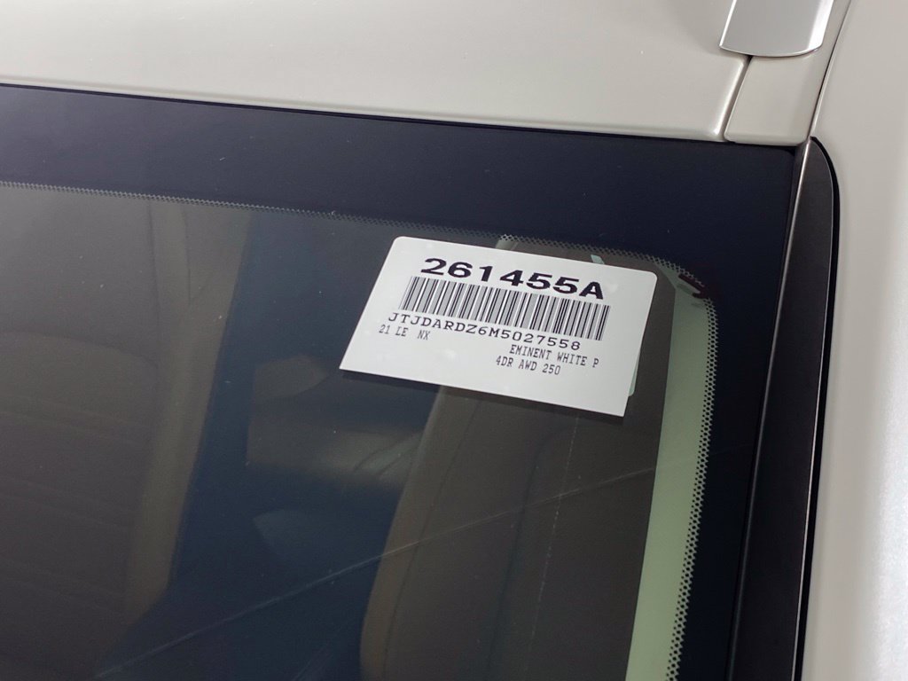 Certified 2021 Lexus NX 300 AWD w/ Accessory Package image 36
