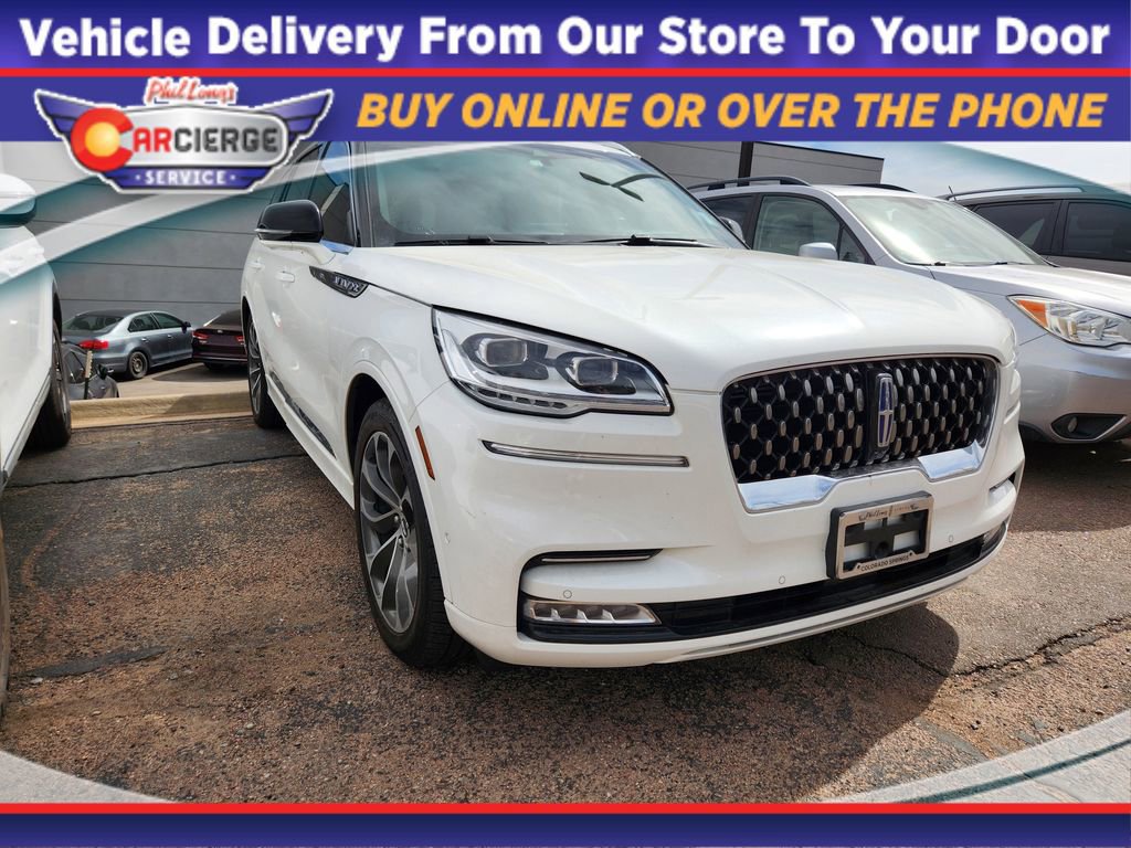 Used 2021 Lincoln Aviator Grand Touring w/ Equipment Group 302A AWD/4WD image 1