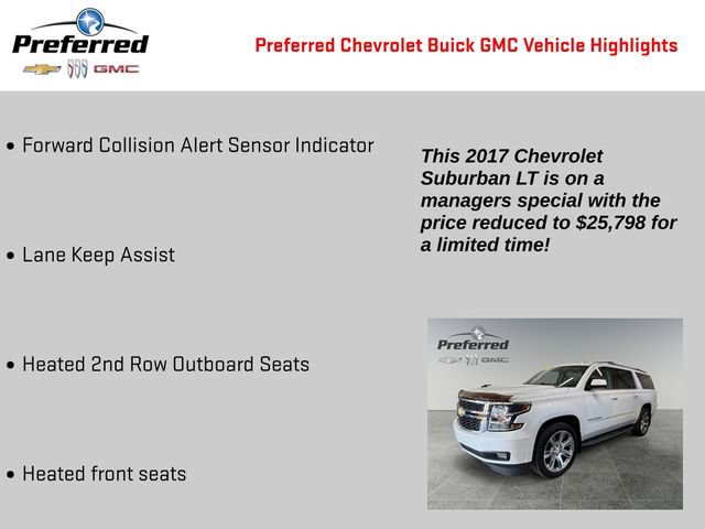 Certified 2017 Chevrolet Suburban LT image 4