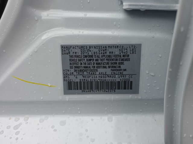 New 2026 Nissan Sentra SV w/ Floor Mat Package FWD image 16