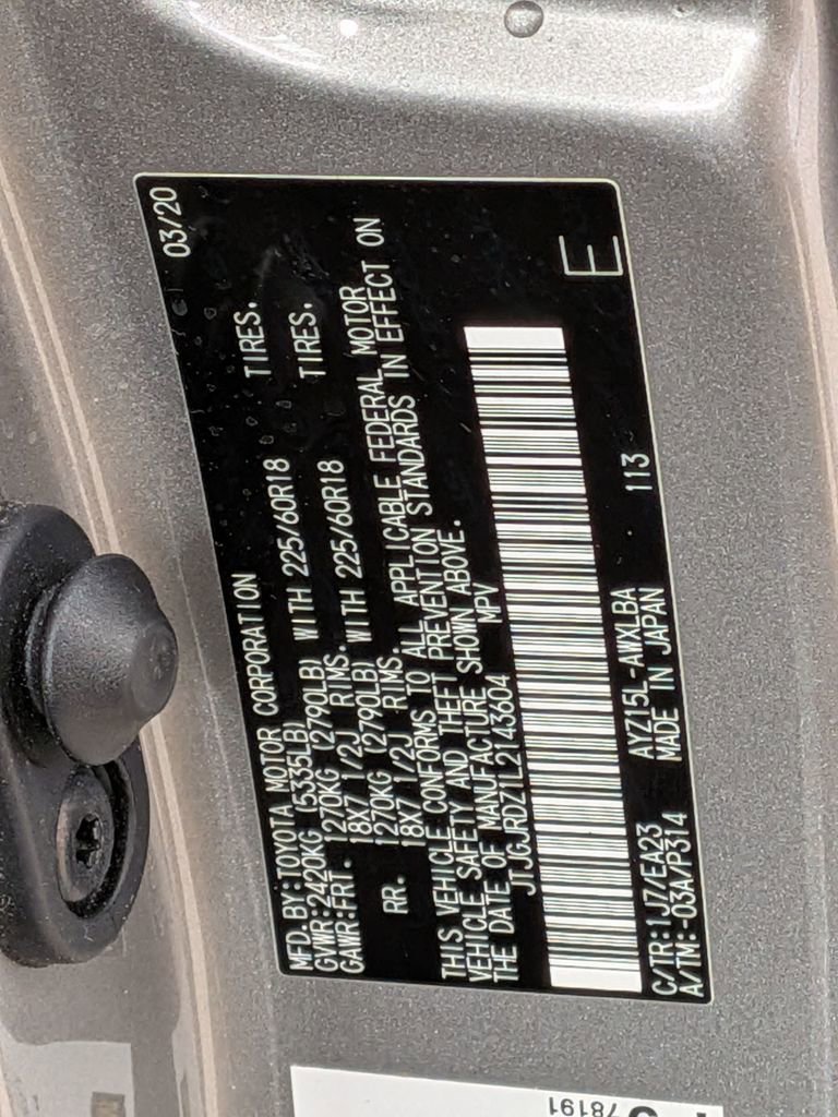 Used 2020 Lexus NX 300h 300h w/ Premium Package image 36