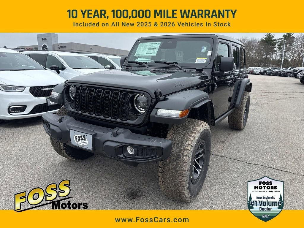 New 2026 Jeep Wrangler Willys AWD/4WD image 1