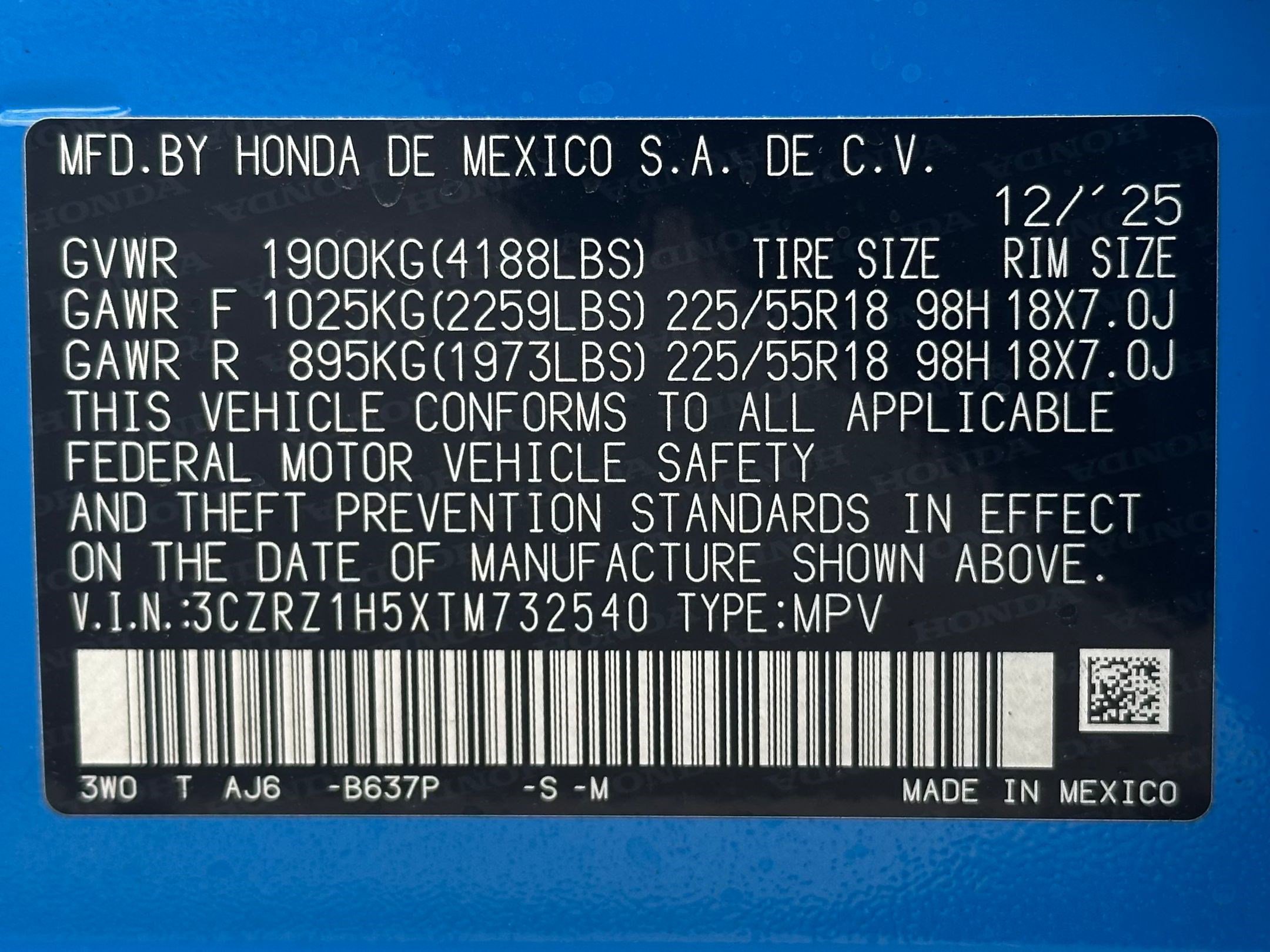 New 2026 Honda HR-V Sport image 20