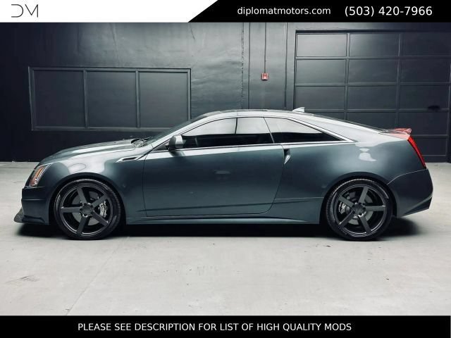 Used 2012 Cadillac CTS V w/ Wood Trim Package RWD image 4
