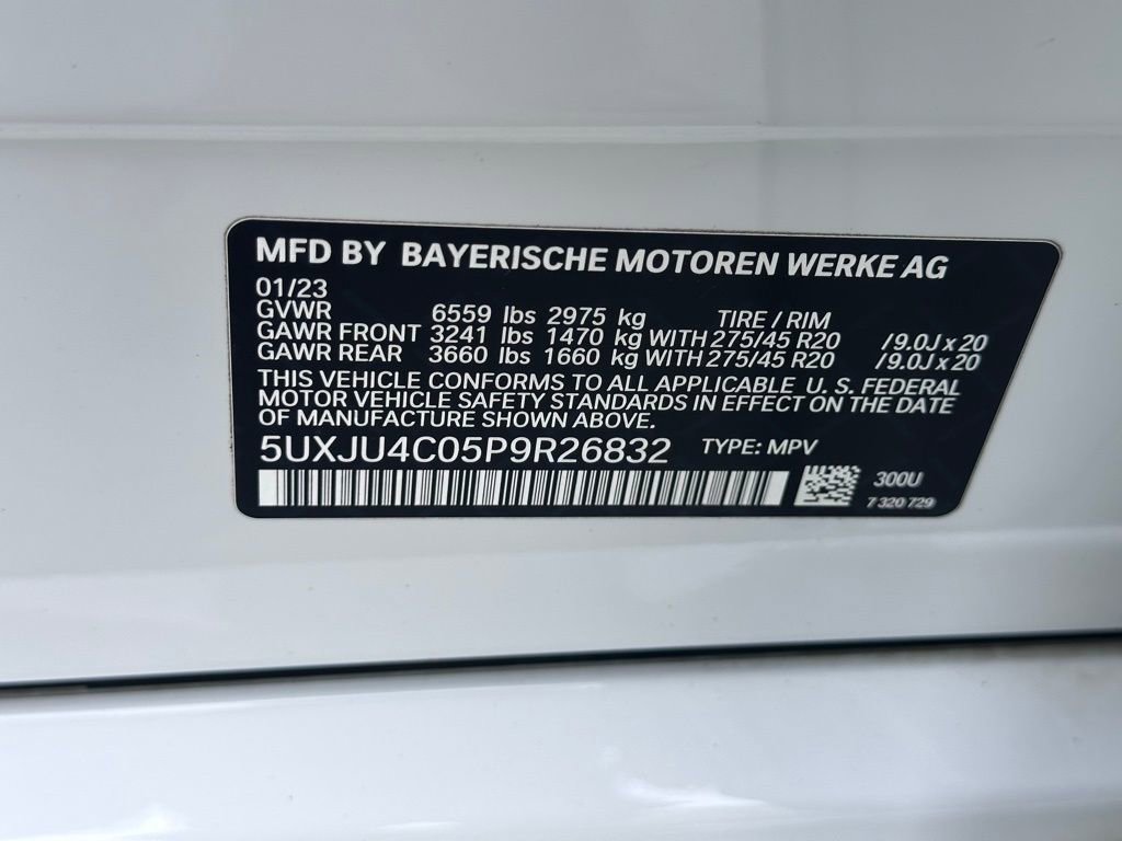 Used 2023 BMW X5 M50i w/ Executive Package AWD/4WD image 20