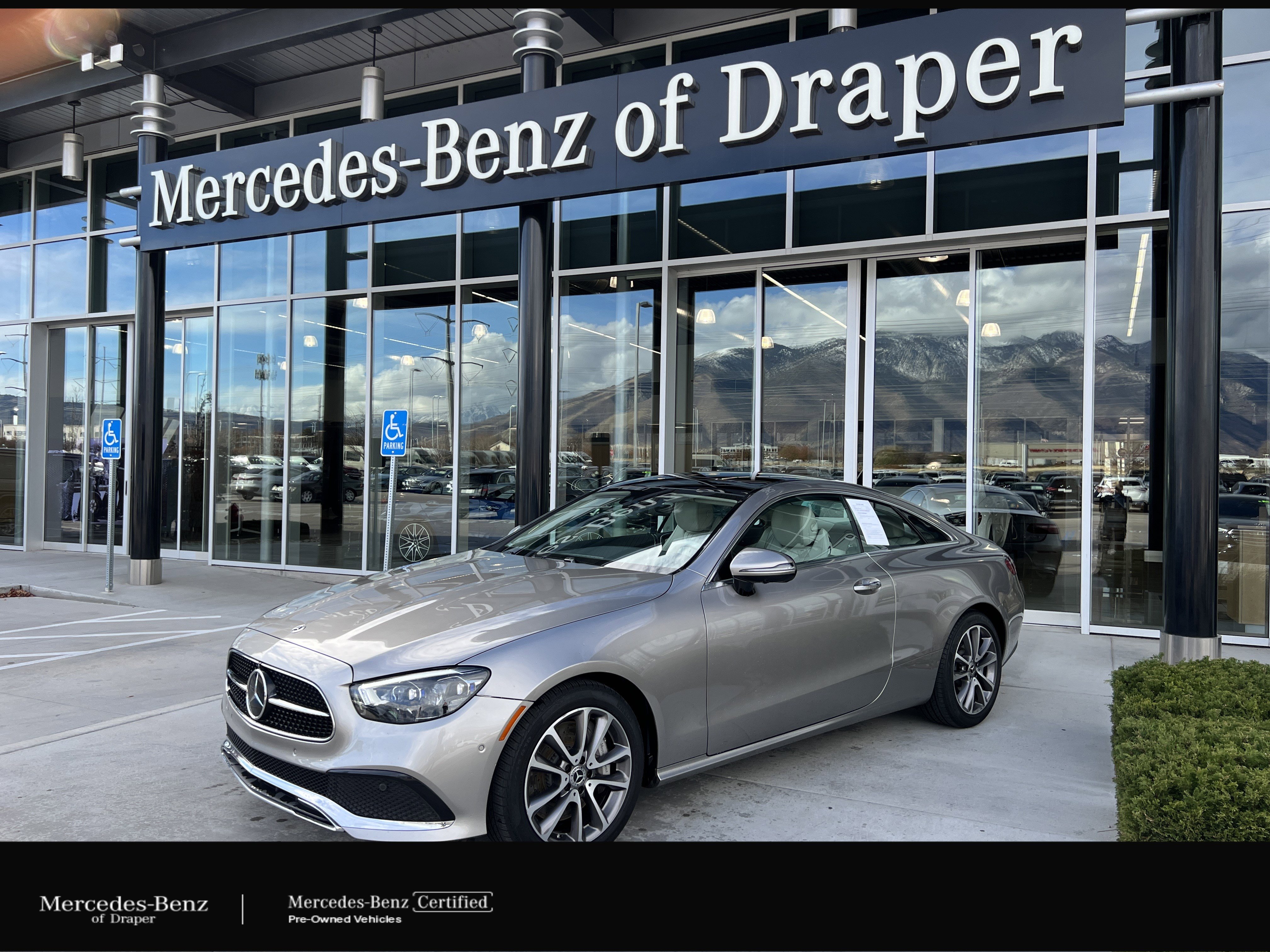 Used 2022 Mercedes-Benz E 450 4MATIC Coupe image 1