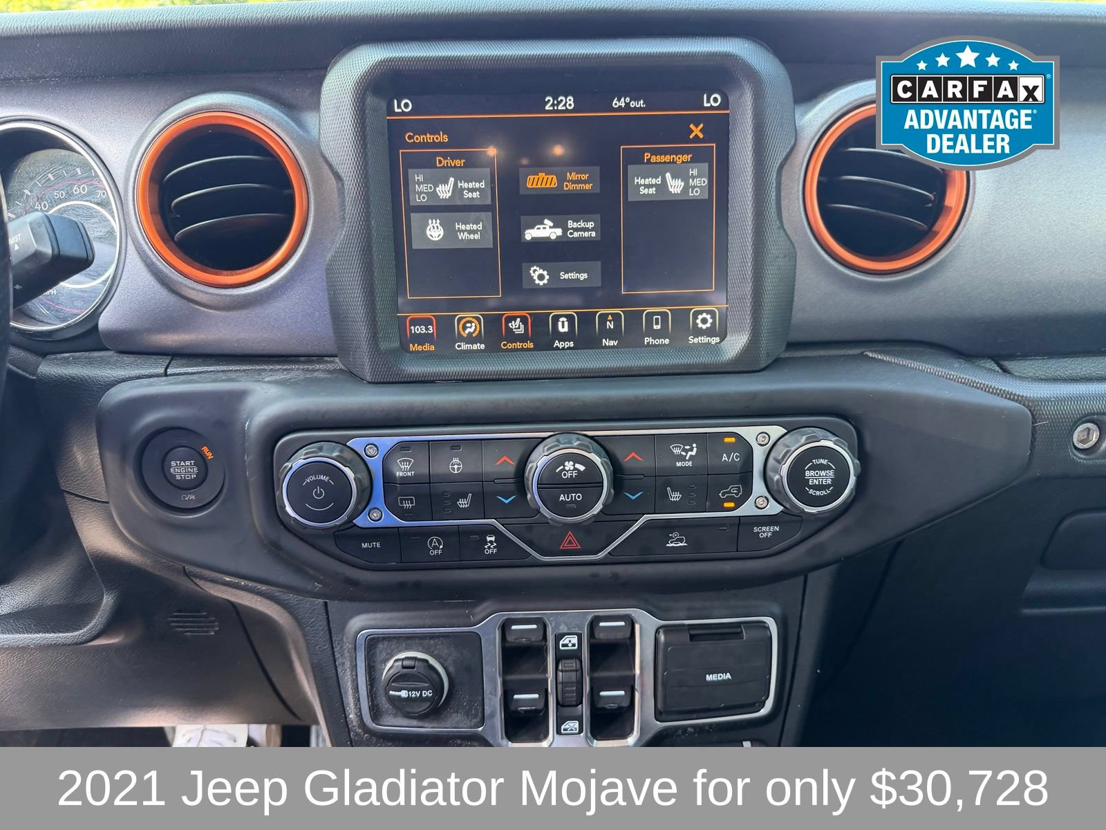 Used 2021 Jeep Gladiator Mojave AWD/4WD image 17