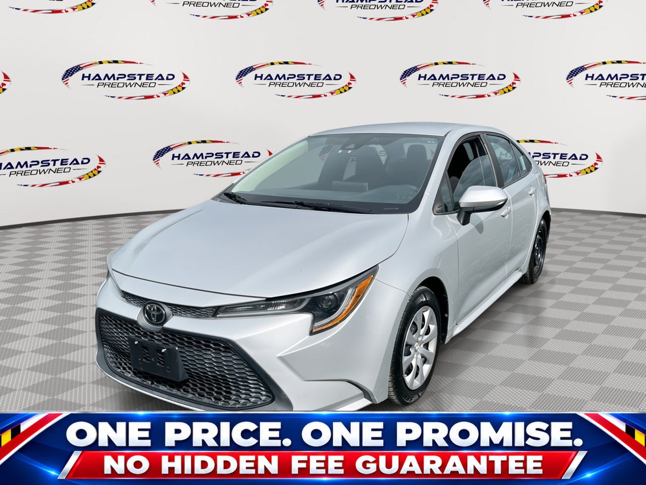 Used 2020 Toyota Corolla LE w/ Carpet Mat Package (TMS) FWD image 1