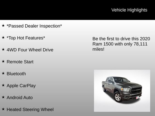 Used 2020 RAM 1500 Big Horn image 7