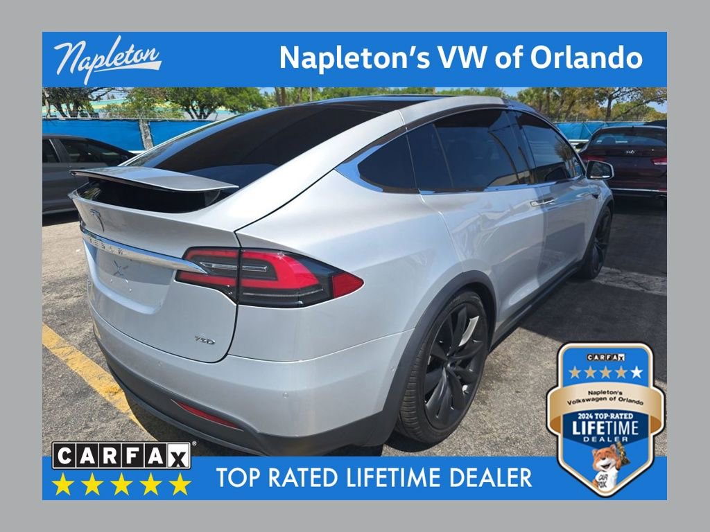 Used 2018 Tesla Model X 75D AWD/4WD image 1