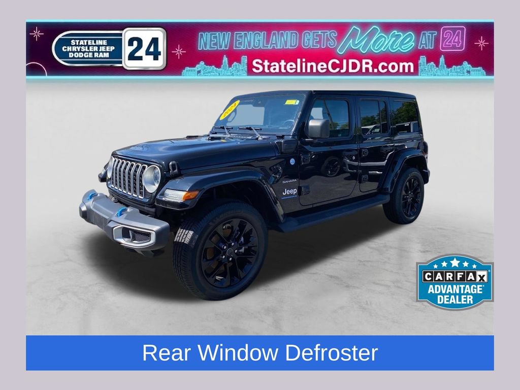 Certified 2024 Jeep Wrangler Unlimited Sahara AWD/4WD image 1