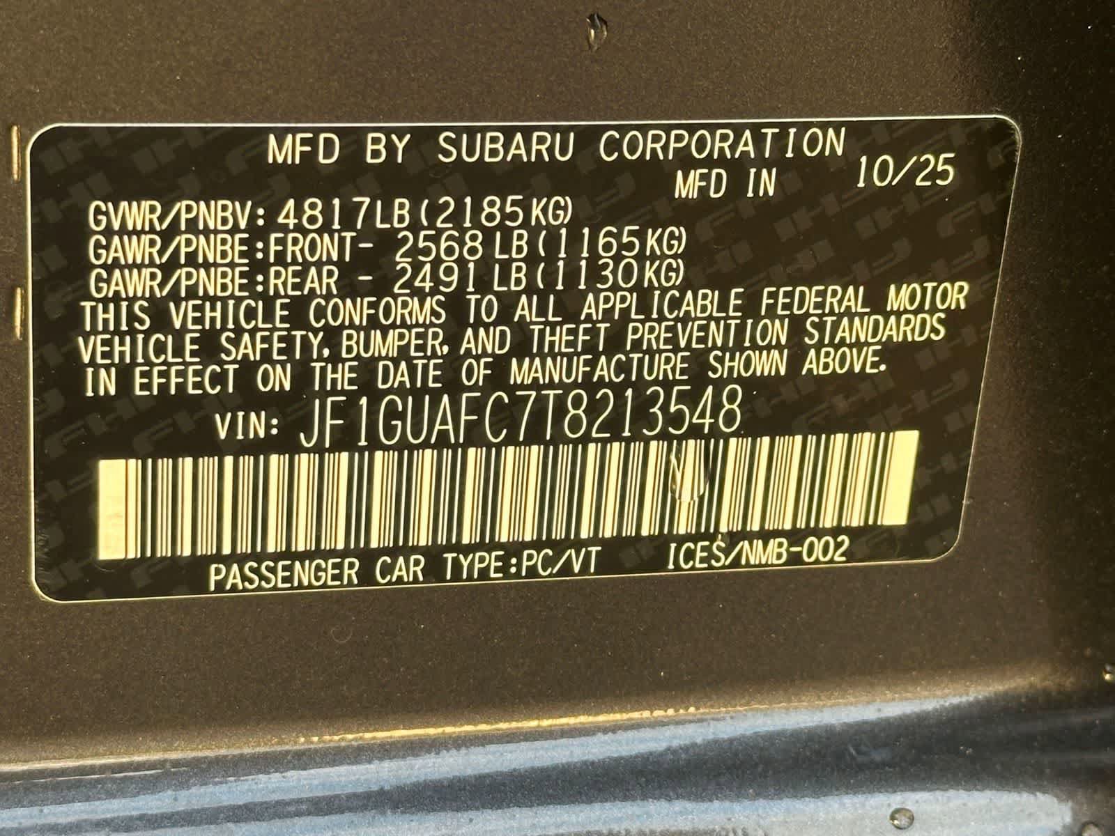 New 2026 Subaru Impreza 2.0i Sport AWD/4WD image 25
