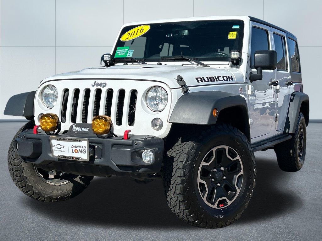Used 2016 Jeep Wrangler Unlimited Rubicon AWD/4WD 360° Tour