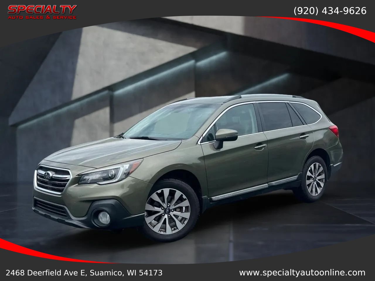 Used 2018 Subaru Outback 3.6R Touring w/ Popular Package #3 AWD/4WD image 2