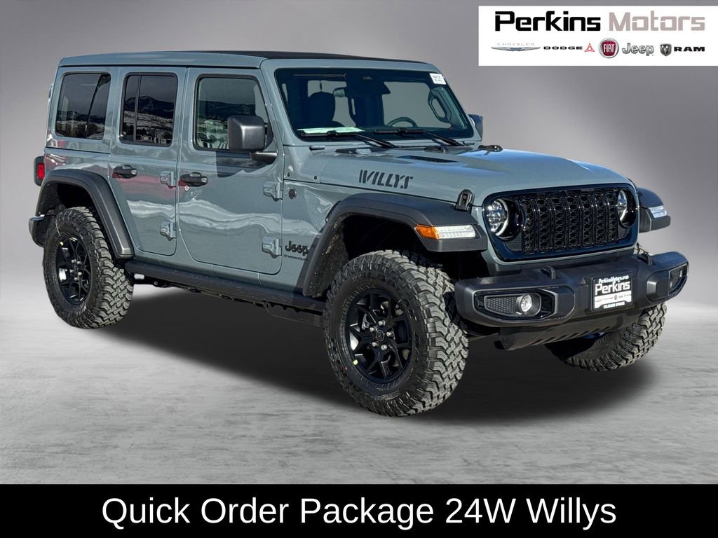 New 2026 Jeep Wrangler Willys