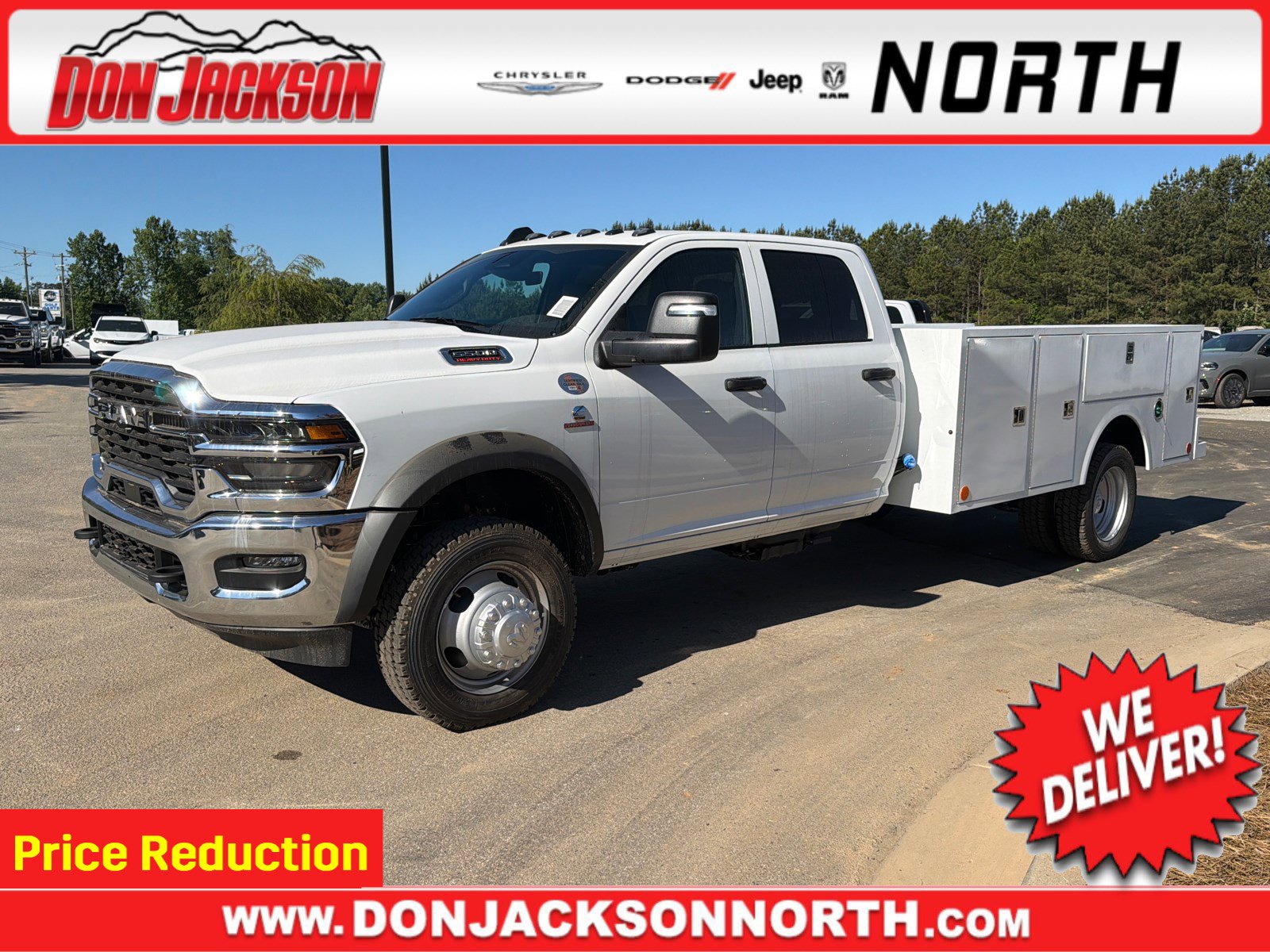 New 2026 RAM 5500 Tradesman w/ Chrome Appearance Group AWD/4WD image 1