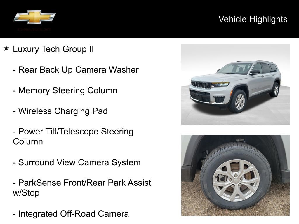 Used 2023 Jeep Grand Cherokee L Limited w/ Luxury Tech Group II image 18