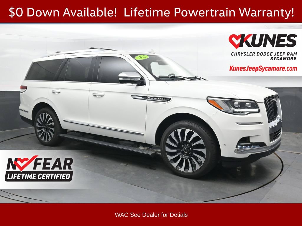 Used 2022 Lincoln Navigator Black Label