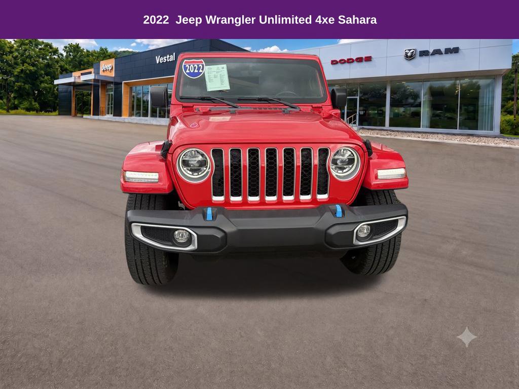 Used 2022 Jeep Wrangler Unlimited Sahara AWD/4WD image 2