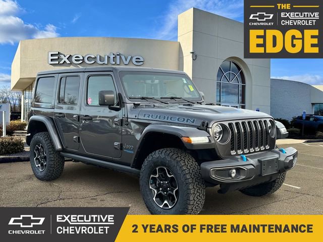 Used 2022 Jeep Wrangler Unlimited Rubicon 4xe w/ Cold Weather Group image 1