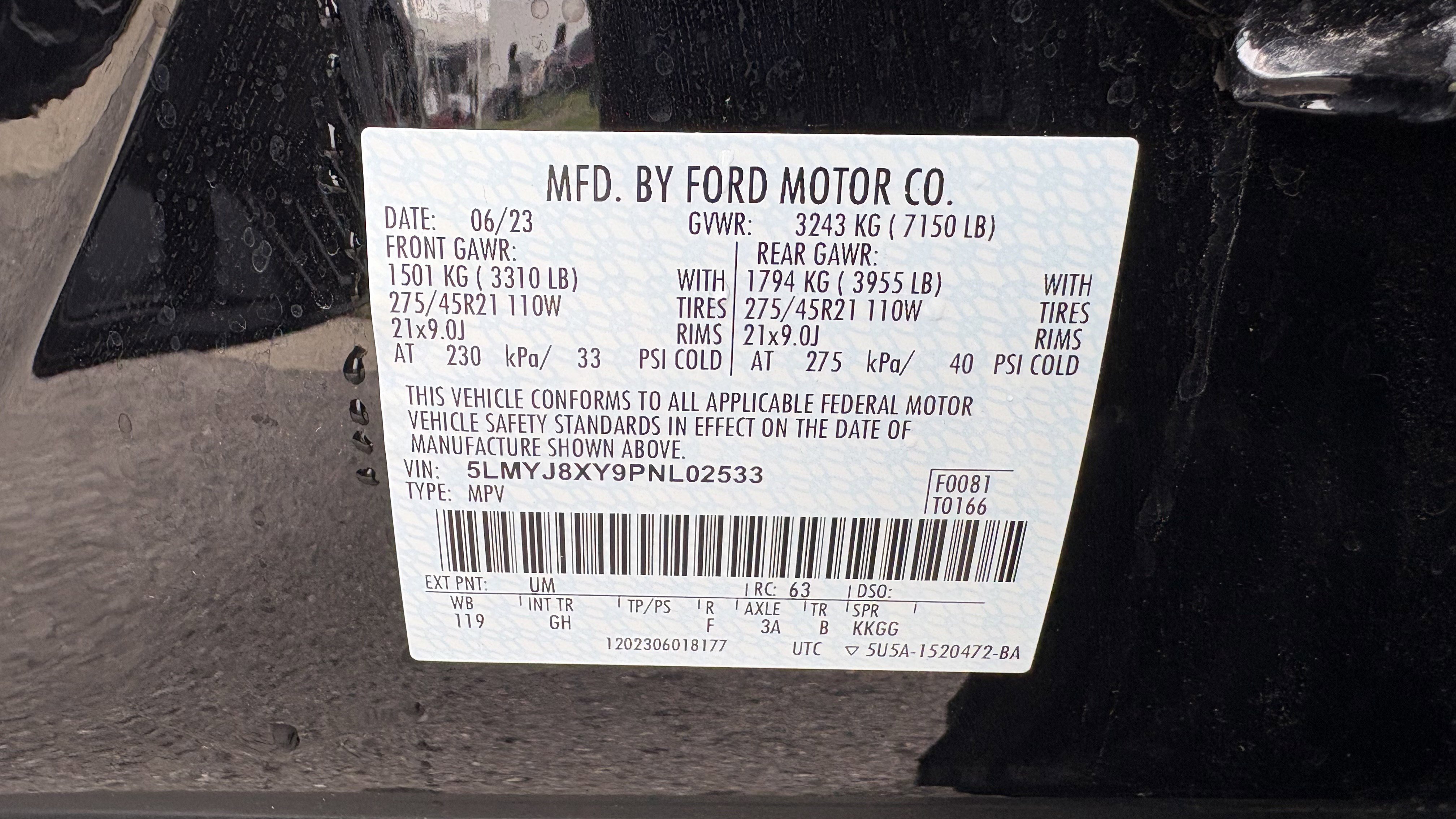 Used 2023 Lincoln Aviator Grand Touring w/ Equipment Group 301A image 34