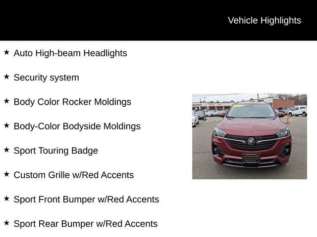 Used 2023 Buick Encore GX Select w/ Sport Touring Package AWD/4WD image 29