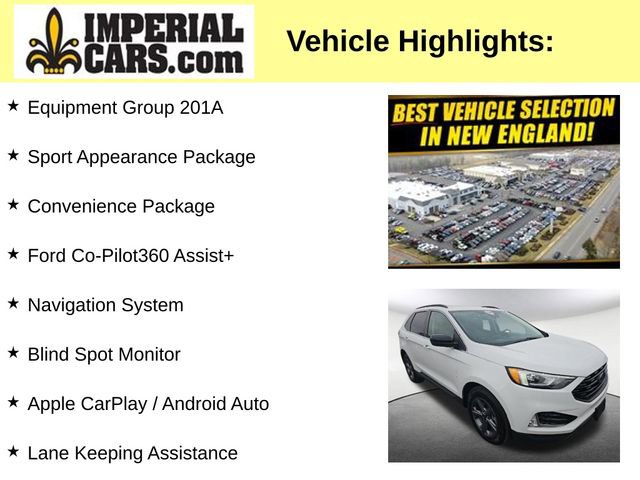 Used 2022 Ford Edge SEL w/ Sport Appearance Package image 3