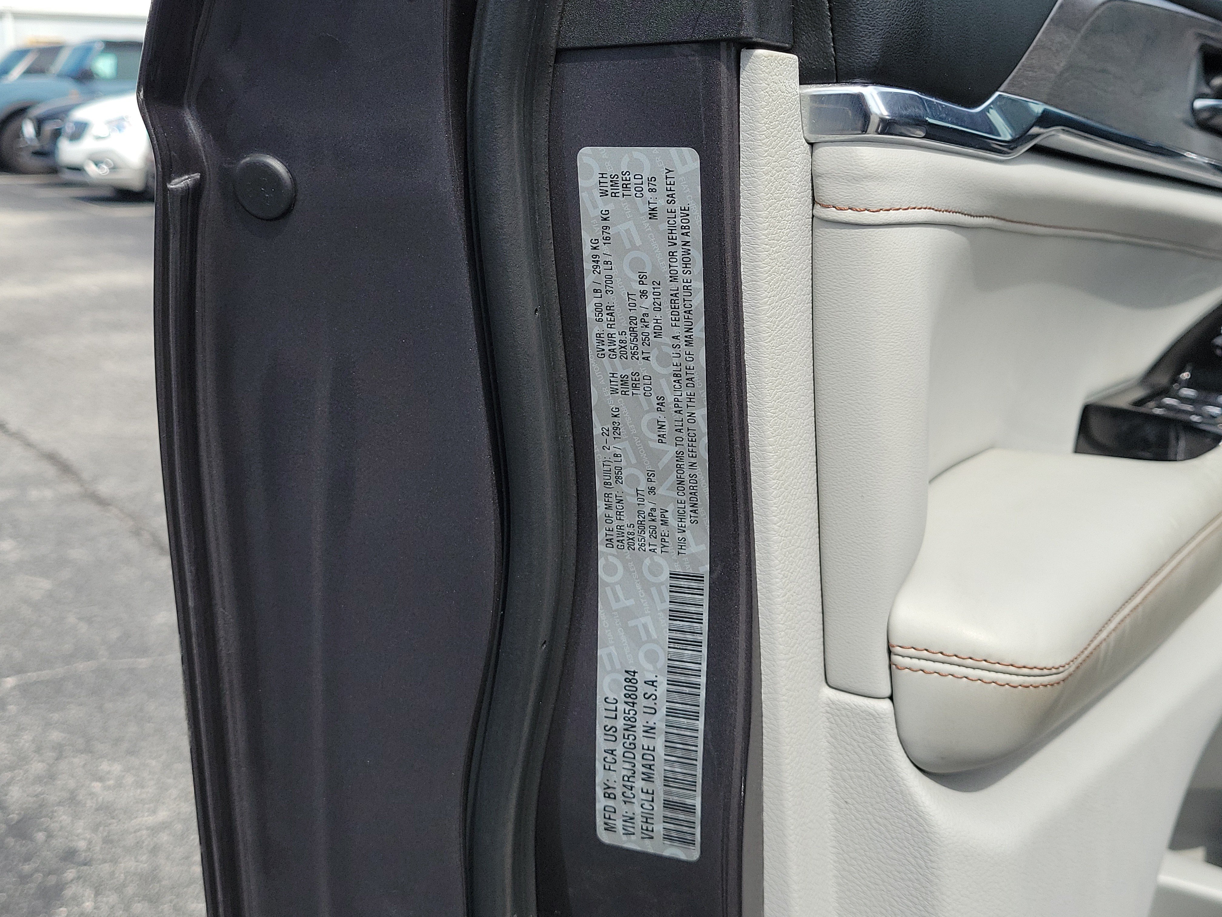 Used 2022 Jeep Grand Cherokee L Overland RWD image 31