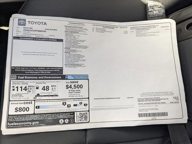 New 2026 Toyota Prius Plug-In Hybrid image 17