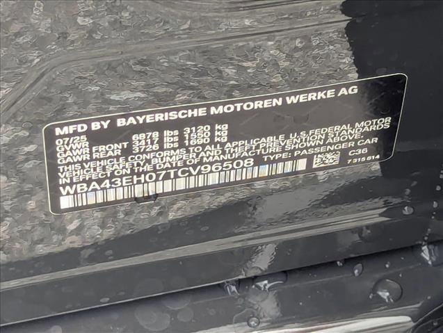 New 2026 BMW 750e xDrive w/ Luxury Rear Seating Package image 16