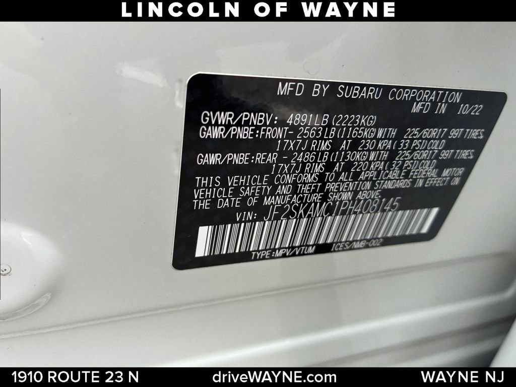 Used 2023 Subaru Forester Wilderness AWD/4WD image 30