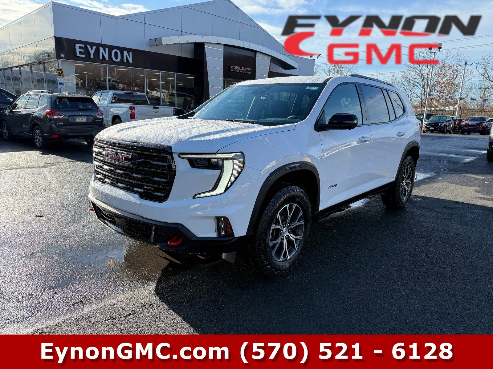 New 2026 GMC Acadia AT4