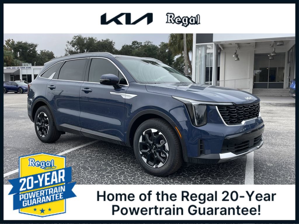 New 2025 Kia Sorento S w/ Panoramic Sunroof Package