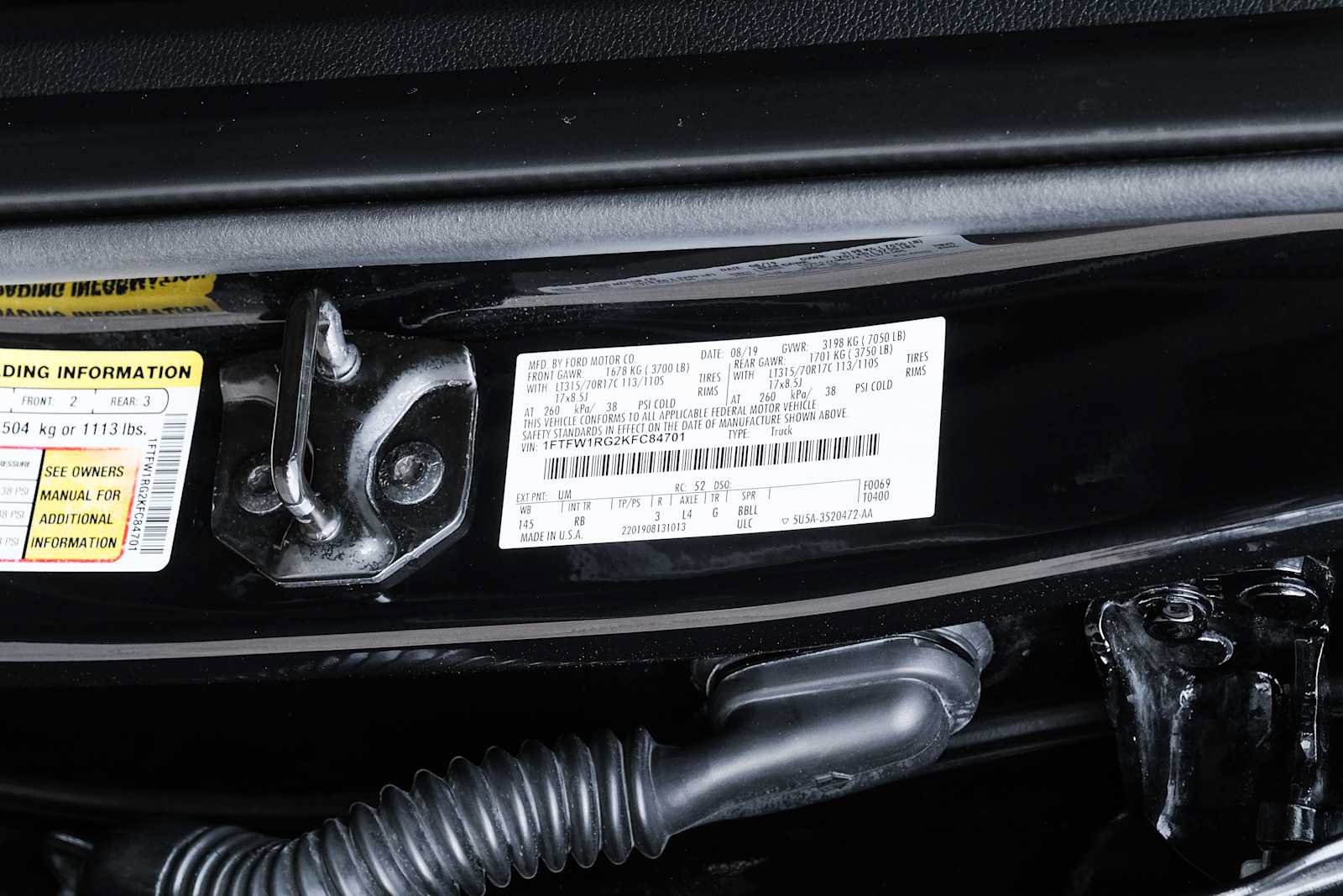 Used 2019 Ford F150 Raptor w/ Equipment Group 802A Luxury AWD/4WD image 58
