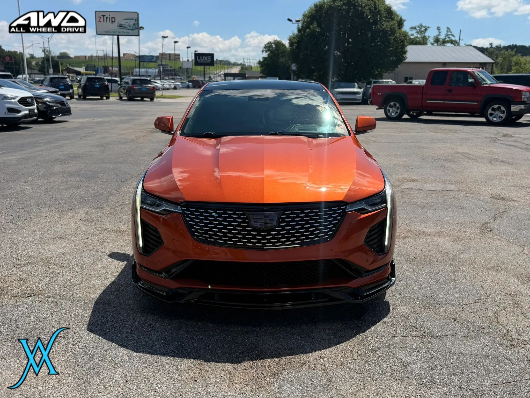 Used 2023 Cadillac CT4 V w/ Technology Package AWD/4WD image 2