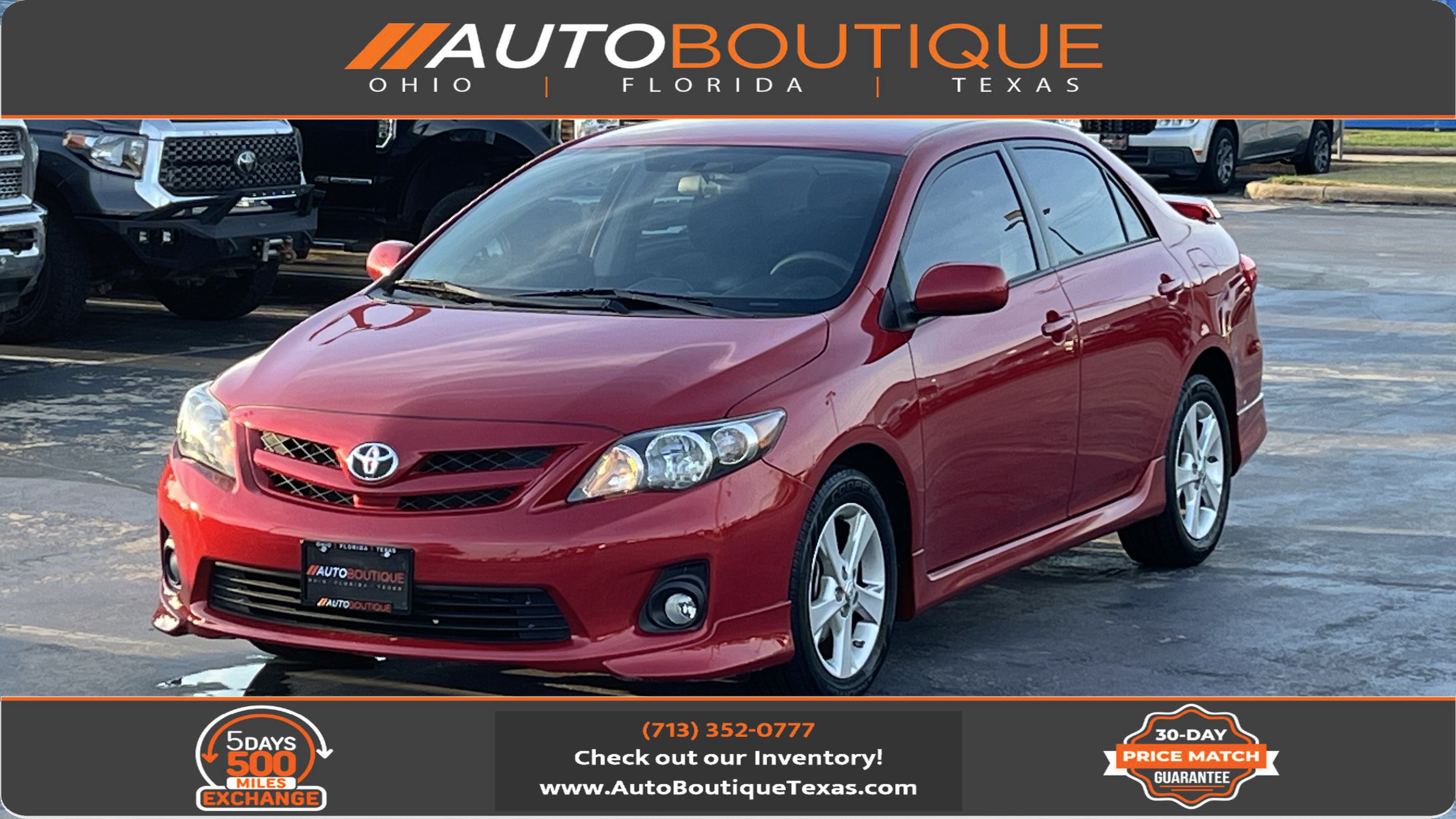 Used 2013 Toyota Corolla S