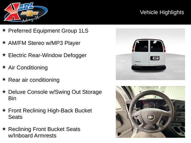 Certified 2025 Chevrolet Express 3500 LS RWD image 2