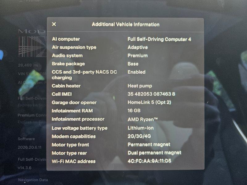 Used 2023 Tesla Model S Plaid AWD/4WD image 3