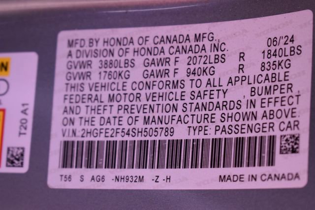 Used 2025 Honda Civic Sport image 16