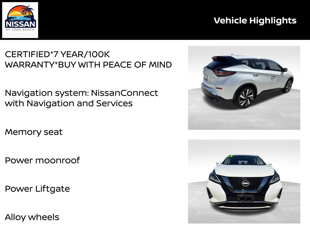 Certified 2024 Nissan Murano SL AWD/4WD image 19