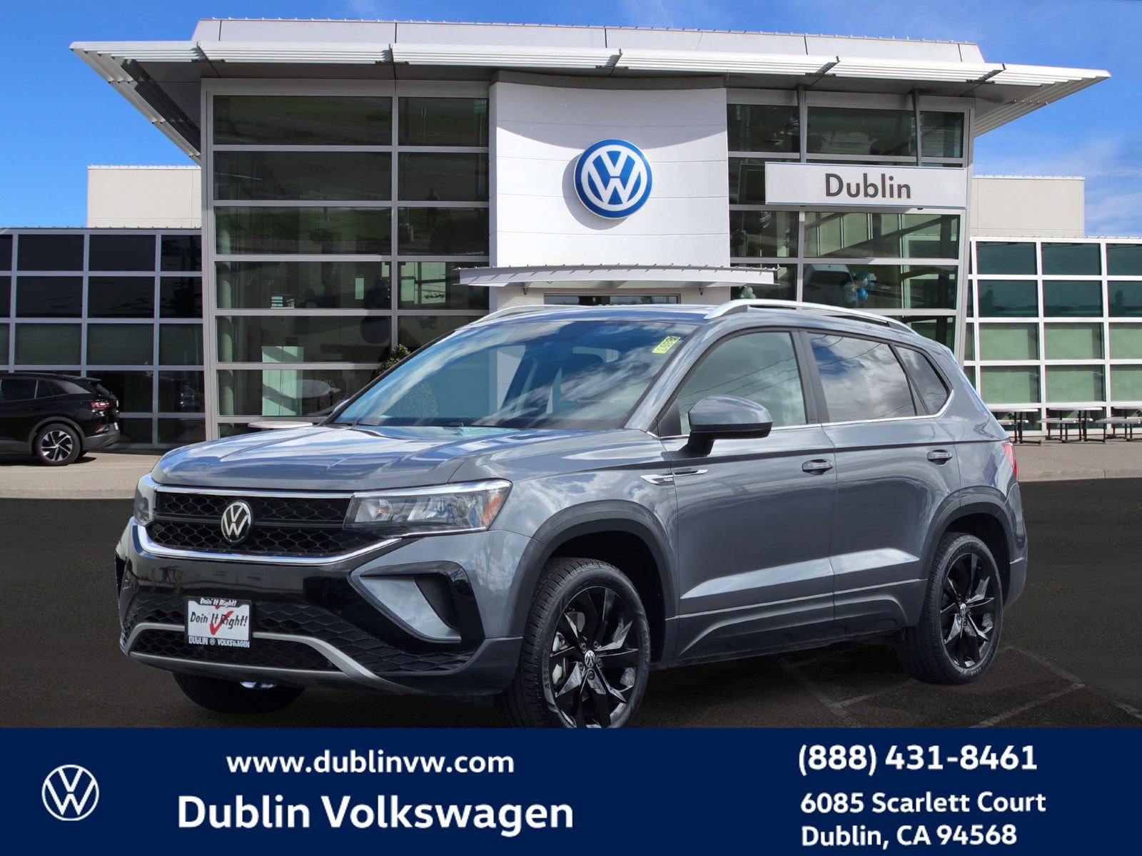 Certified 2023 Volkswagen Taos SE w/ Panoramic Sunroof Package FWD image 8