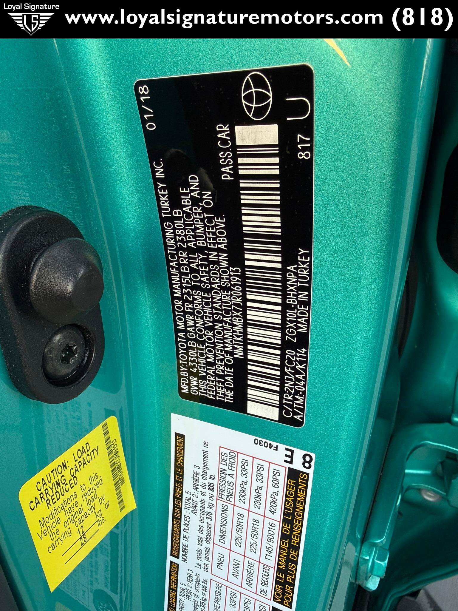 Used 2018 Toyota C-HR XLE FWD image 36